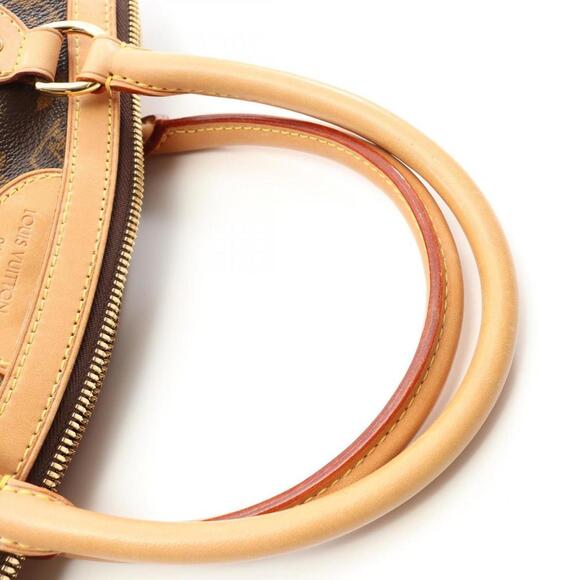 LOUIS VUITTON Brown Monogram Leather Bag - Picture 6 of 10